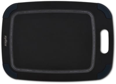 Zyliss Snijplank Houtvezel - Small (S) - 29.5 x 21.5 cm - Hittebestendig & Vaatwasserbestendig - Zwart/Bruin