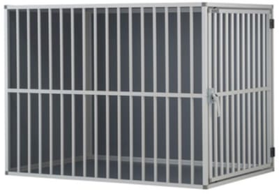 Hondenbench Extreme - Hondenhok - Kennel voor Hond - Stevige kwaliteit Aluminium - Model DK - Maat XL - Deur Rechtsdraaiend - 120 x 81 x 91 cm