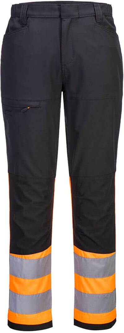 Portwest WX2 Eco Hi-Vis Klasse 1 Service Broek CD888 - Oranje/Zwart - 28