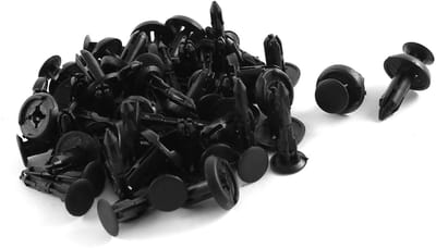 Dailygoods- Klinknagels 30 Stuks - Kunststof - Bevestigingsclips Auto - Spatbescherming - Corrosiebestendig - Duurzaam in Gebruik