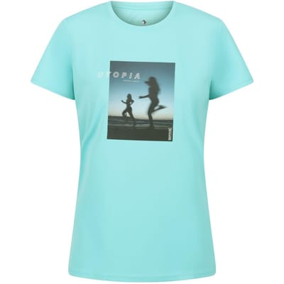 Regatta Dames/Dames T-shirt Geweldige Buitenlucht (Amazoniet)