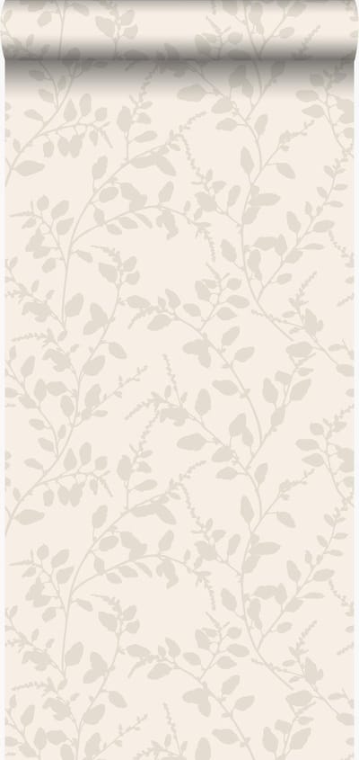 Origin Wallcoverings behang bladeren beige - 53 cm x 10.05 m - 345929