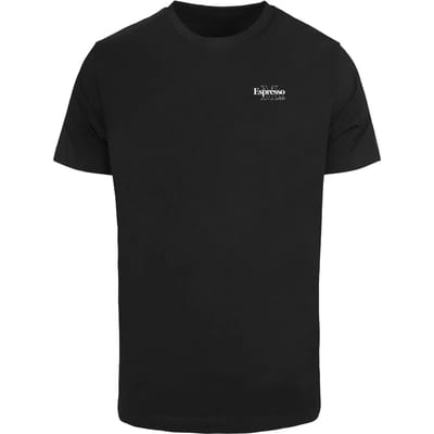 Mister Tee - Espresso M Club Heren T-shirt - XS - Zwart