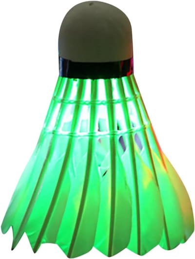 LED Badminton Ballen - Kleurrijke Shuttle - Nachtspelletjes Spelen - 25 Uur Verlicht - 4 Stuks - Meerkleurig
