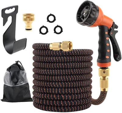 Flexibele Tuinslang 30 Meter met 10 Functies Sproeikop voor Tuin, Auto en Huisdier