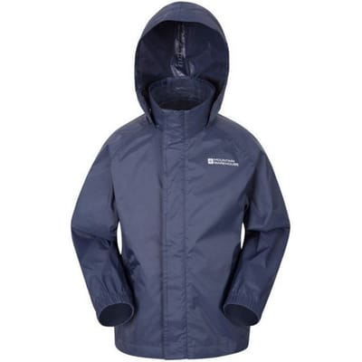 Mountain Warehouse Pakka Waterdichte Jas voor kinderen/Kinderen (Donkerblauw)