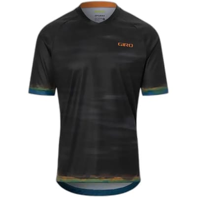 Giro Roust Korte Mouw Wielertrui Zwart XL Man