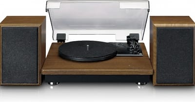 VLSelect® Platenspeler Met Speakers - Retro Platenspeler - Ingebouwd - Bluetooth