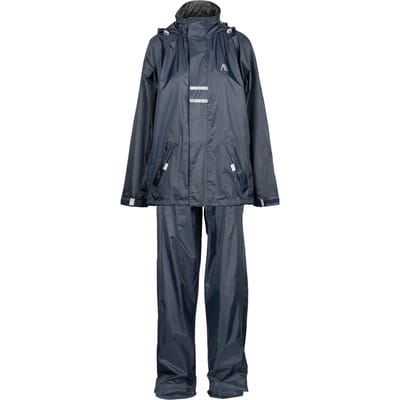 Ralka Regenpak Waterdicht & Ademend - Junior - Reflectie - Marine - 116