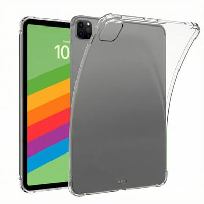 imoshion Tablet Hoes - Geschikt voor Apple iPad Pro 13 (2025) M5 / Pro 13 (2024) M4 - Shockproof Case tablet - Transparant