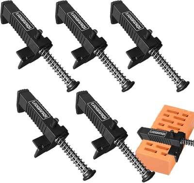 Metselgereedschap - Baksteen Liner - Precisie Metselen - Verstelbaar Klembereik - 9-12 cm - Meerkleurig