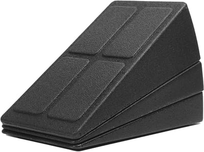 Kuitbrancard Hellingbord - Oefenplank - Kuitspieren Rekken - Verstelbare Hoogte - 33 x 18 x 13 cm - Grijs