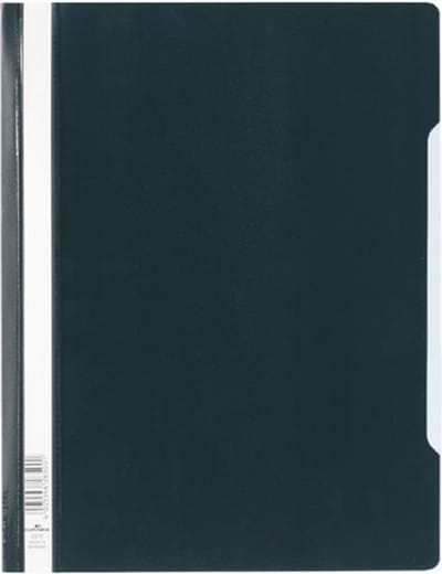 Durable – snelhechtmap zwart – 10 stuk