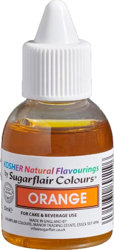 Sugarflair Natuurlijke Smaakstof - Sinaasappel - 30ml - Aroma - Kosher