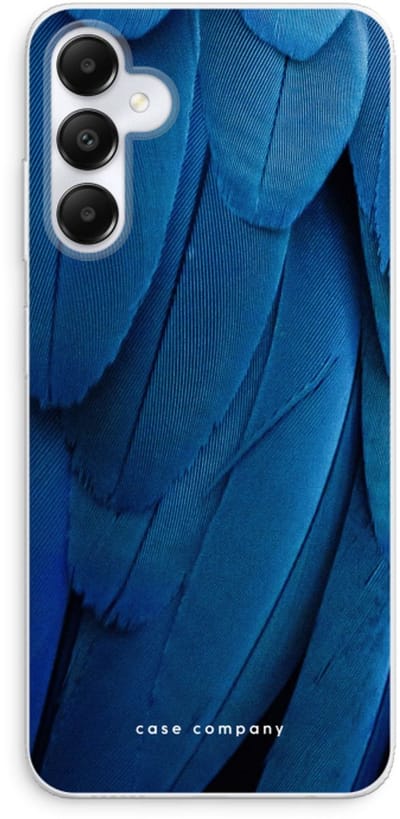 Case Company® - Hoesje geschikt voor Samsung Galaxy A05s hoesje - Pauw - Soft Cover Telefoonhoesje - Bescherming aan alle Kanten en Schermrand