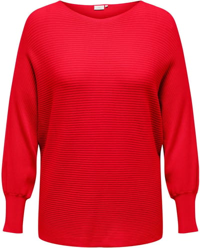 ONLY CARMAKOMA - CARNEW ADALINE LS PULLOVER KNT NOOS - Dames - Gebreide truien