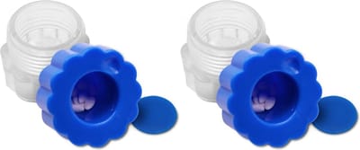ComfiCare® Pillenvergruizer 2 stuks - Pillenmaler - Tabletvergruizer - Pil crusher - Tablet Vergruizer - Blauw