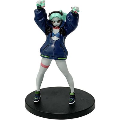 Anime Game Cyberpunk Rebecca Figuur David Martinez Actiefiguur Staand Model Speelgoedpop Lucy Verzameling Bureau Decoratie Cadeau blue