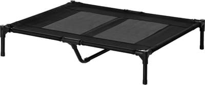 PawHut Hondenmand slaapplaats hondenbed hondenbank huisdierenmand kattenmand bruin D04-033