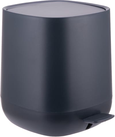 Prullenbak - 5 l - badkamer - softclose - donkergrijs