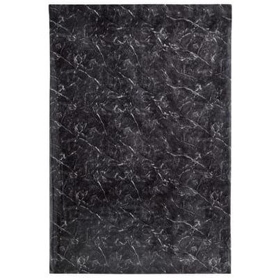 vidaXL - Meubelfolie - zelfklevend - 90x500 - cm - PVC - marmerzwart