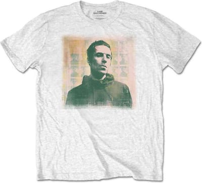 Liam Gallagher - Monochrome Heren T-shirt - S - Wit
