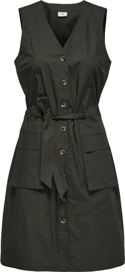 JDY - JDYELORA S/L V-NECK CARGO DRESS WVN EXP - Dames - Mini jurken