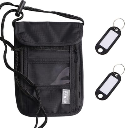 Lexium Nektasje - Nektasje heren - Paspoort tasje - Reisportemonnee - Nektas - Travel wallet - Moneybelt