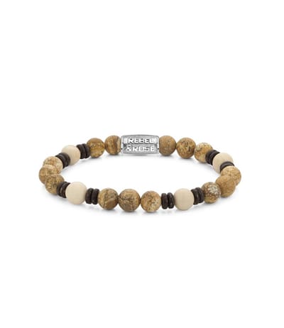 Rebel and Rose RR-80092-S Armband Variations Woodstock 8 mm (Armband).