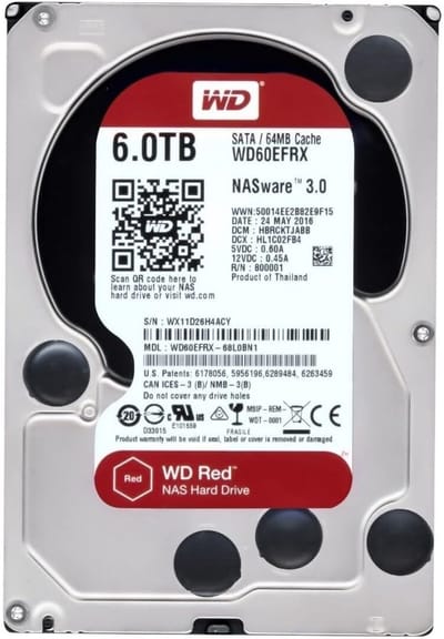 Interne Harde Schijf - Opslag Schijf - NAS Systemen - Ontworpen voor NAS - 3.5 Inch 3TB