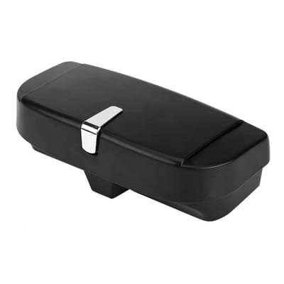 Zonnebril houder, auto veelzijdige zonnebril opberghouder clip case organizer box universeel (zwart)