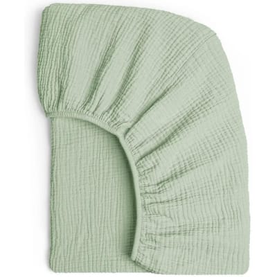 Zacht Ademend Muslin Katoen Baby Hoeslaken Pasgeboren Ledikant Bed Laken Universeel Effen Kleur Baby Wieg Plat Laken