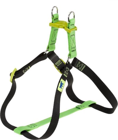 hondentuigje Easy 50 tot 78 cm nylon zwart/groen
