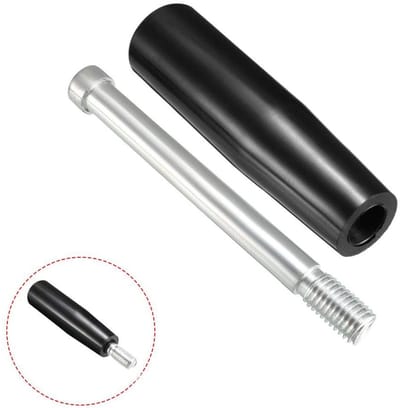 Dailygoods- Handwiel M12 (1.75mm Pitch) - Draaiend Handvat - Mannelijke Schroefdraad - Geschikt voor Freesmachines - Hoogwaardige Kwaliteit