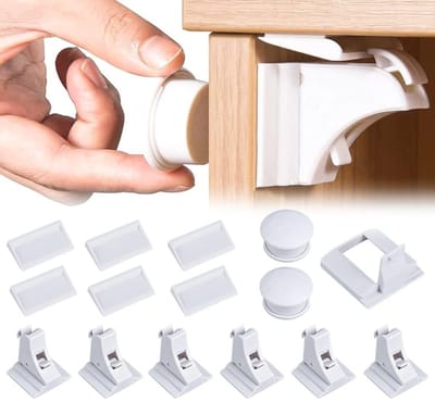 Magnetisch veiligheidsslot voor kinderen - set van 6 - onzichtbaar - veilig
