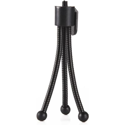 Desktop Multifunctioneel statief Draagbaar Tweedelige fotografie Digitale SLR-camera Telescoop Beugel voor mobiele telefoons Grensoverschrijdend black