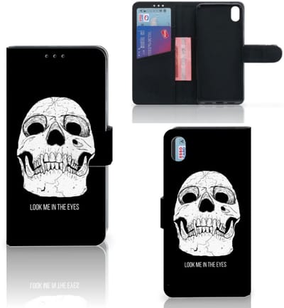Telefoonhoesje met Naam Xiaomi Redmi 7A Skull Eyes