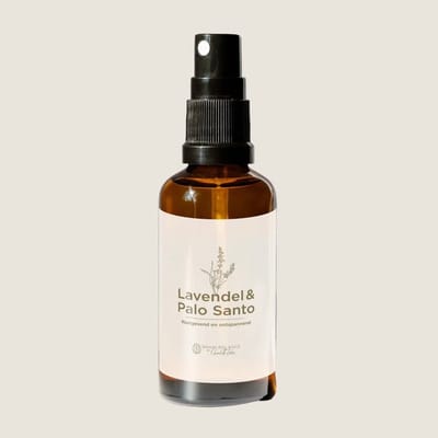 Spray Palo Santo & Lavendel - Aromatherapie Spray - Lavendel Etherische lavendelolie - Rustgevend en Ontspannend - Charlotte Labee