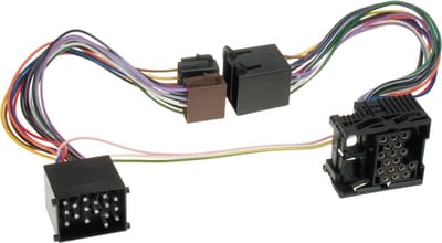 Car2Iso2Car Parrot/ Bury (ronde contacten) Div. modellen BMW- Land Rover- MG- Mini- Rover
