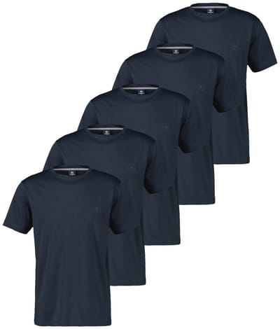 LERROS Heren t-shirt 5 pack Basic