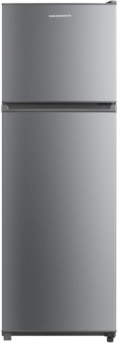 Heinner HF-M294SE++ Koel-vriescombinatie – 294 L – LED-verlichting – Omkeerbare Deur – Instelbare Mechanische Thermostaat – Zilver – 5 Jaar Garantie