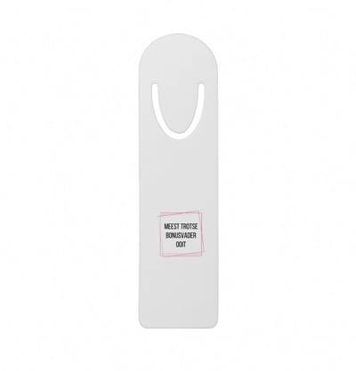 Hacebo® - meest trotse bonusvader ooit metalen boekenlegger - trotse bonusvader - vader cadeautjes - vaderdag - verjaardagscadeau - verjaardag - cadeau - geschenk - kado - gift Bladwijzer boekenleggers - 12.7 cm x 3.2cm