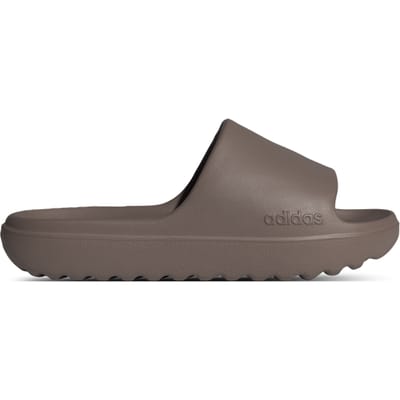 Adidas adilette Slippers en Sandalen Dames - Bruin - Maat 38 - Mesh/Synthetisch