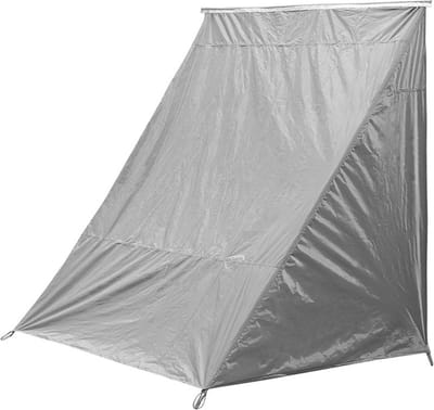 ProPlus Schuurtent - 182 x 190 x 140 cm - UV-bestendige Opbergtent - Fietstent met Waterdichte Coating - Opslagtent Camping - 150D polyester - 4 Haringen - Ø7 mm bevestigingspees - Grijs
