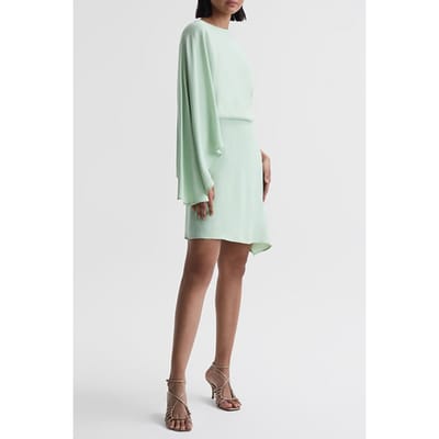 Reiss Christy Shorts Mini Dress Size: 10 | Mini Dresses Outlet | Dames | Groen