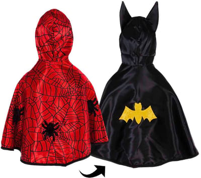 Baby Spin/Vleermuis Cape, maat 2-3 jaar