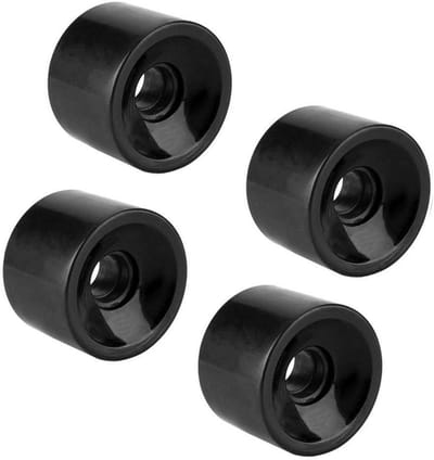 Stevige Cruiser Longboard Wielen - Hoog Veerkrachtig PU Vervangingswielen 70x51mm