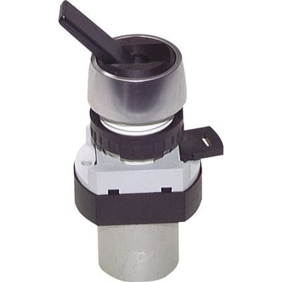 3/2 M5 Tuimelschakelaar Ventiel Zwart 0-12bar/0-168psi 22.5mm Airtec