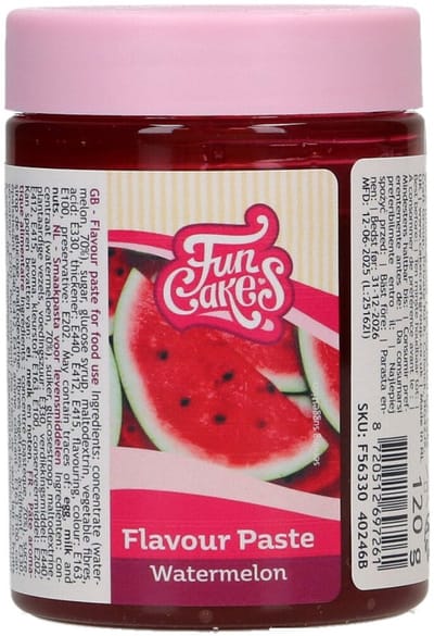 FunCakes Smaakpasta - Aroma - Watermeloen - 120g
