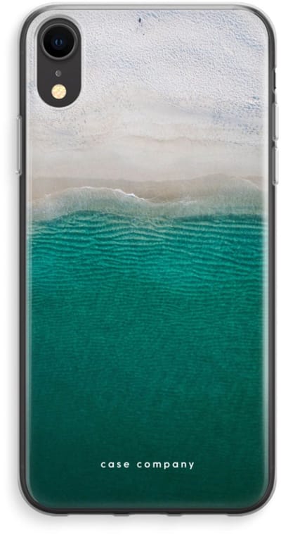 Case Company® - Hoesje geschikt voor iPhone XR hoesje - Stranded - Soft Cover Telefoonhoesje - Bescherming aan alle Kanten en Schermrand